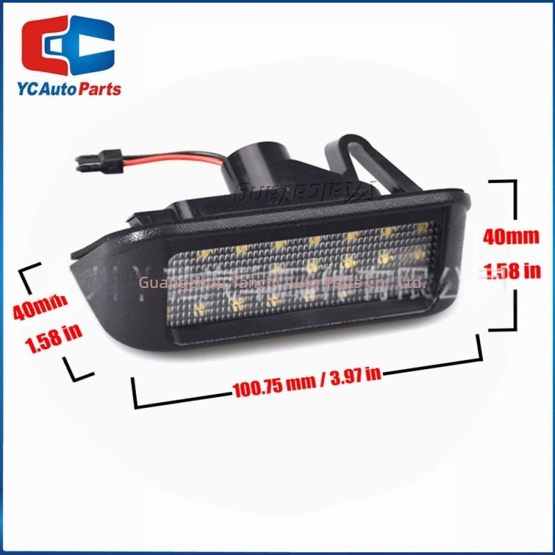 LED rendszámtábla világítás Peugeot Expert Partner / Citroën Berlingo, 12V, 1.68W, LED, 6500K, élettartam 5000h