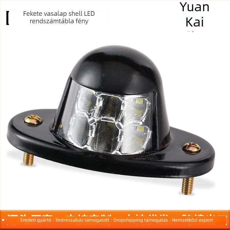 Kamion rendszám LED világítás - LED fényforrás, 8000 órás élettartam, fehér fényhőmérséklet, kompatibilis minden modelllel, testreszabható