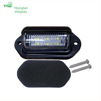 Rendszámtábla világító lámpa (12V; 1W; 2835SMD; 7000K; 30000h)