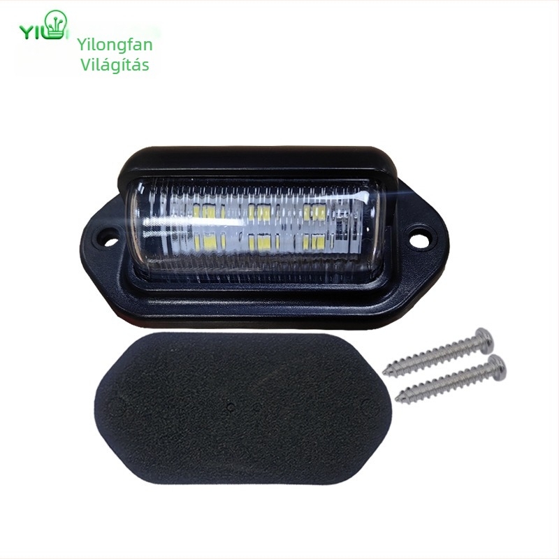 Rendszámtábla világító lámpa (12V; 1W; 2835SMD; 7000K; 30000h)