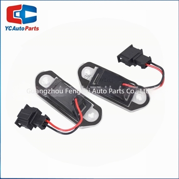 LED hátsó rendszámtábla világítás VW Jetta III/A3 Typ 1H (1992–1998) és Skoda Octavia I Typ 1U2 (1996–2010), 12V, 1.68W, 6500K, 20000h