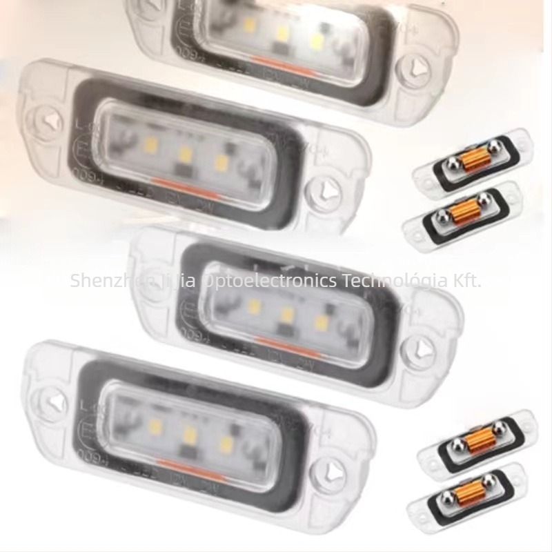 Mercedes-Benz rendszámtáblafény (LED, 12V, 3W, 6500K)