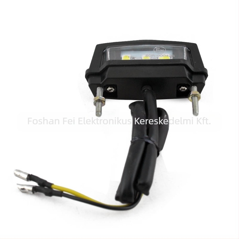 Motorkerékpár hátsó lámpa TL0132, LED, 12V, műanyag ház, elektromos járművekhez