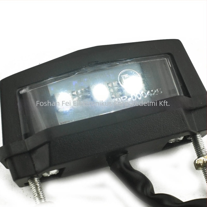 Motorkerékpár hátsó lámpa TL0132, LED, 12V, műanyag ház, elektromos járművekhez