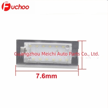 Autó LED rendszámtábla lámpa Range Rover L322 (2003-2012) - 12V, 1.68W, 0.15A, ABS