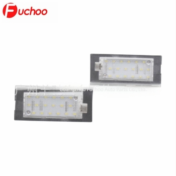 Autó LED rendszámtábla lámpa Range Rover L322 (2003-2012) - 12V, 1.68W, 0.15A, ABS