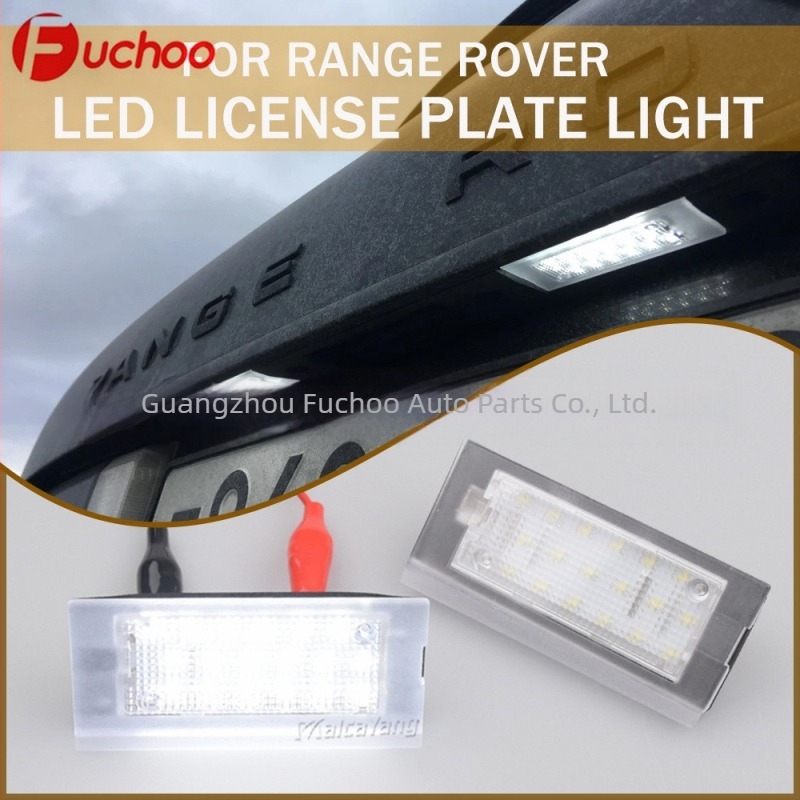Autó LED rendszámtábla lámpa Range Rover L322 (2003-2012) - 12V, 1.68W, 0.15A, ABS