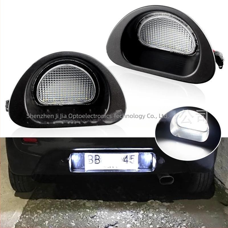 LED rendszámtábla világítás Peugeot 107 / Citroën C1 MK (2005–2014) – 12V, 3W, 6500K, élettartam 50 000 óra
