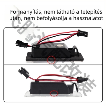 LED rendszámtábla világítás Mitsubishi Outlander Sport (2011-2020) és Outlander (2018-2020) - 12V, 5W, LED, 7000-8000K, P/N 8341A132