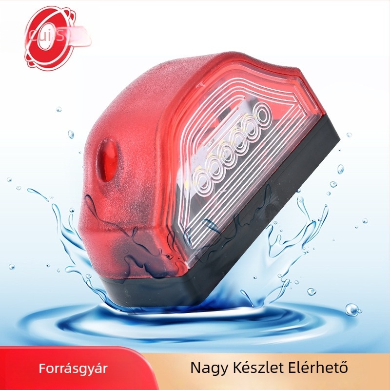 Kamion LED rendszámfény, 24V, hátsó lámpa