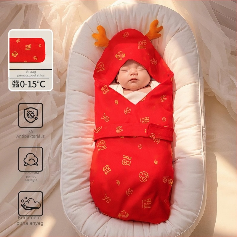 Baba quilt – 100% pamut anyag, poliészter töltet, 600 g, téli szezon, 1 év alatti babáknak