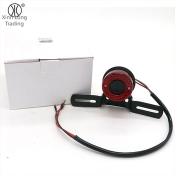 Motorkerékpár hátsó lámpa, Márka XRL, Modell HP-W098, 12V, Fém