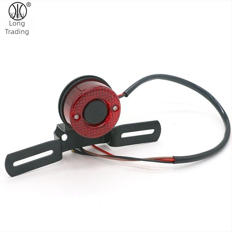 Motorkerékpár hátsó lámpa, Márka XRL, Modell HP-W098, 12V, Fém