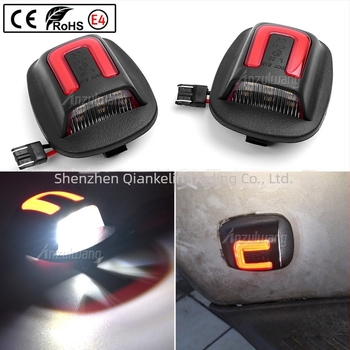 Nissan Navara/D22 rendszámtábla LED lámpa – 3W, 8-15V, LED, ABS+PC, modell PZD-NS05