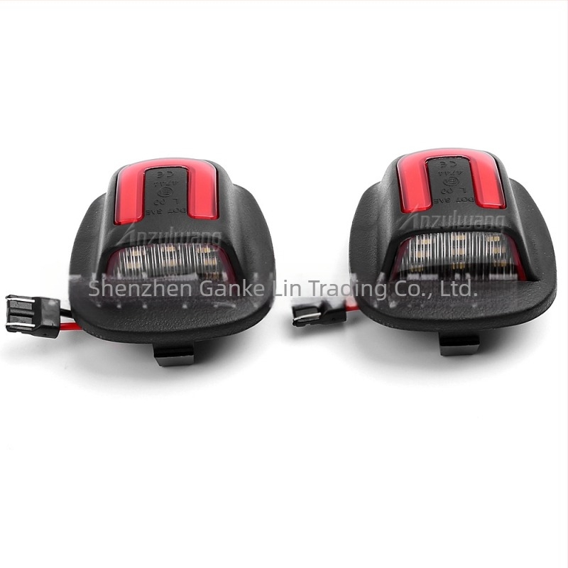 Nissan Navara/D22 rendszámtábla LED lámpa – 3W, 8-15V, LED, ABS+PC, modell PZD-NS05