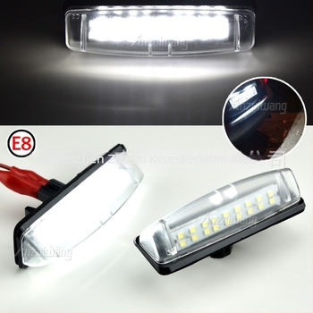 LED rendszámtábla lámpa Toyota/Lexus IS RX LS-hez - ABS ház, 8-15V bemenet, élettartam 50 000 óra, modell PZD-FT01