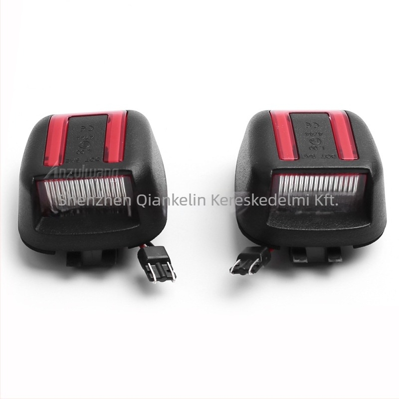 Nissan Navara D40 Frontier 07-19 LED rendszám világítás – 3W, 12V, ABS, modell PZD-NS03