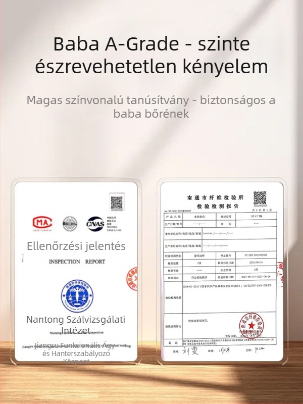Újszülött pamut quilt-swaddle, rajzfilm motívum, 100% pamut anyag és töltet, egész éves használatra