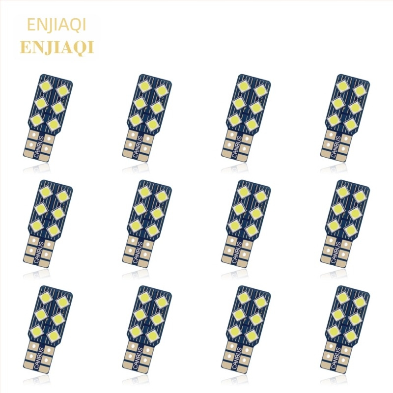 T10 3030 6SMD LED rendszámtábla fény, 9-28V, 1.2W, 50 000 óra élettartam