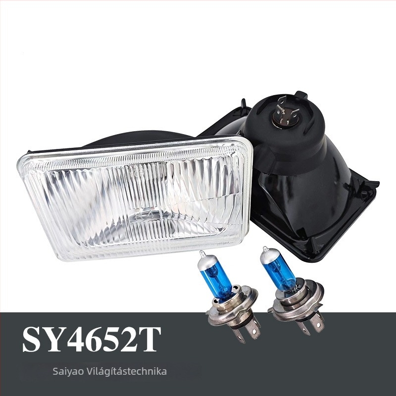 Fényszóró adapter SY4652T, H4P43T-kompatibilis, 12V, 100W, üveg burkolat