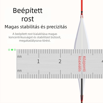 Függőleges sodrású úszók horgászathoz — Telepathy, kompozit anyag
