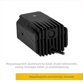 Autó LED ködlámpa Bi-Optikás lencsével, kettős fényerő, alumínium ház, IP67, 12-24V, 50W, 6000 lm
