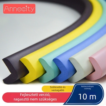 Gyerekeknek szóló asztal sarokvédő - öntapadós élvédő, puha védőpárna a baba biztonságáért (Márka: Powerful merchant)