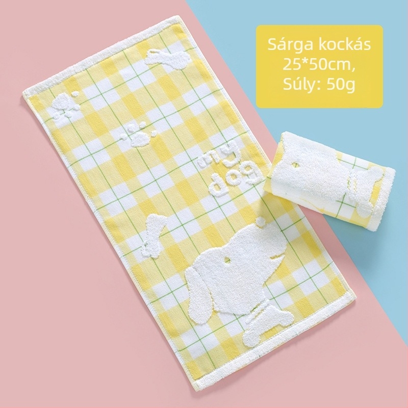 Baba törölköző, 100% pamut, jacquard szövés, csíkos mintázat, súly 50-80 g