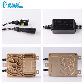 Autó HID ballast 75W, univerzális modell 11166, alumínium ház, bemeneti 9-36V