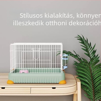 Nyúl és tengerimalac ketrec, drót szerkezet, Junda márka, háziállatok számára