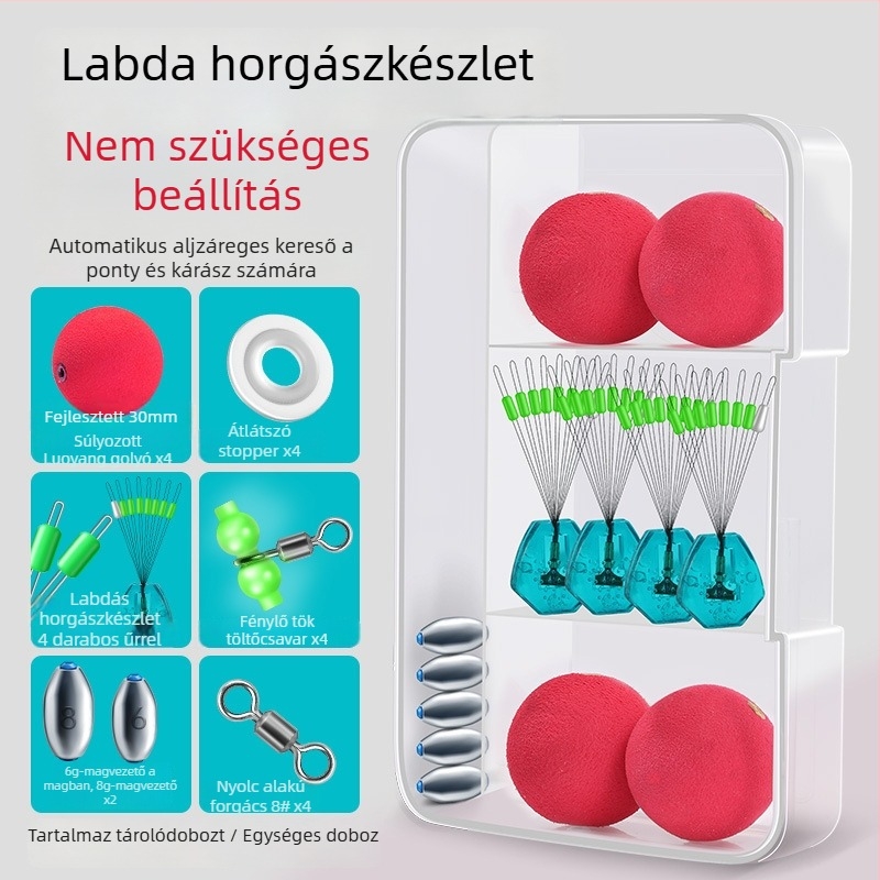 EVA úszó készlet horgászathoz súlyokkal, Luoyang úszóval és lebegő csali