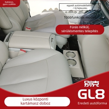 Buick GL8 középső kartámasz tároló doboz (faanyag, 10 kg, Henan eredetű, GL8 modell)