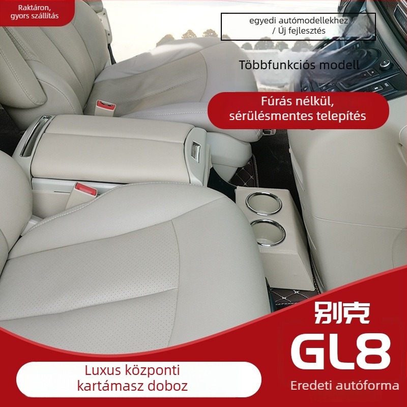 Buick GL8 középső kartámasz tároló doboz (faanyag, 10 kg, Henan eredetű, GL8 modell)
