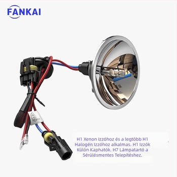 Z9H1 Reflektív tál autófényszóróhoz – hosszú fényszóró világítás, Xenon HID, alap H4/H7