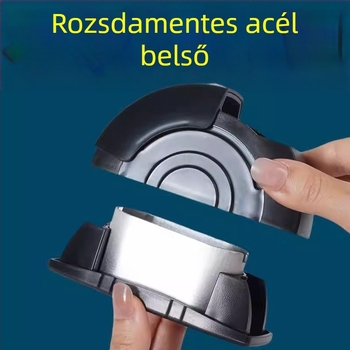 Kreatív autós hamutartó fém belső résszel, nyitott tetővel