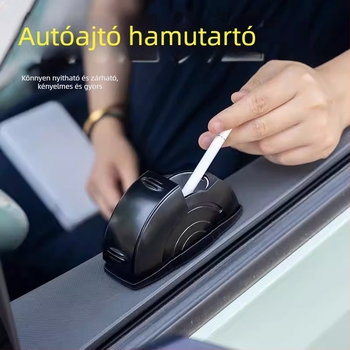 Kreatív autós hamutartó fém belső résszel, nyitott tetővel