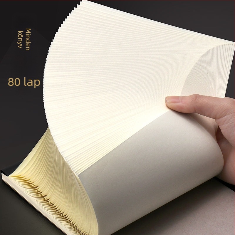 Jegyzetfüzet ragasztott kötésű, PVC papír, 75 g/m², 1–50 oldal, kreatív stílus