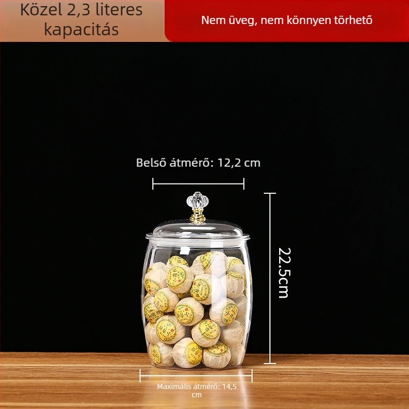 Ováli műanyag zárható tárolóedény, 5L+, minimalist stílus