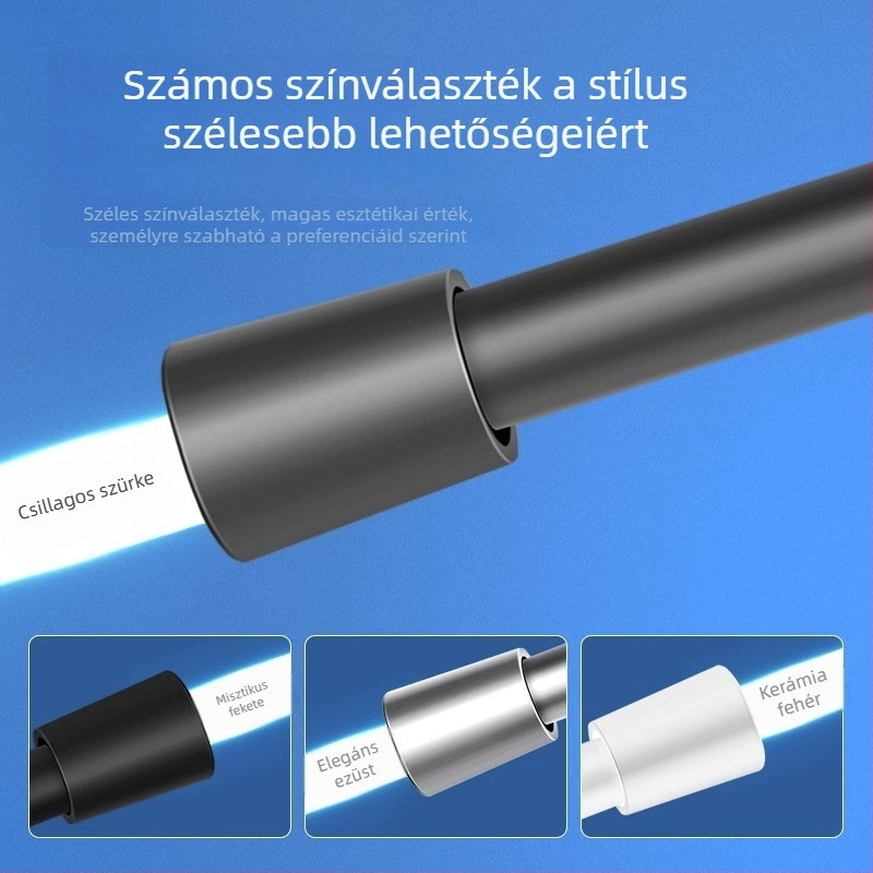 PVC zuhanycső, modell 8888, anti-tekeredés dizájn, csavaros csatlakozás, névleges nyomás 60 Pa, 80°C-es működési hőmérséklet, modern egyszerű stílus