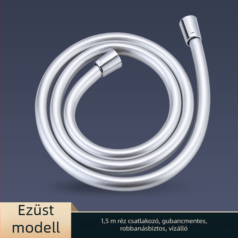 PVC univerzális zuhanycső anti-tekeredés dizájnnal, modell BL-8001, spirálcsatlakozás