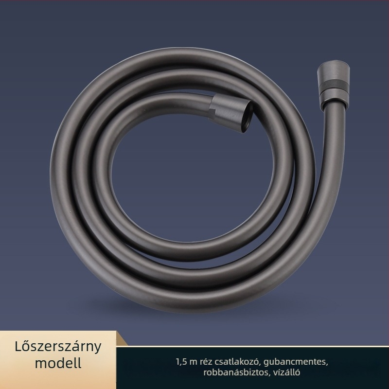 PVC univerzális zuhanycső anti-tekeredés dizájnnal, modell BL-8001, spirálcsatlakozás