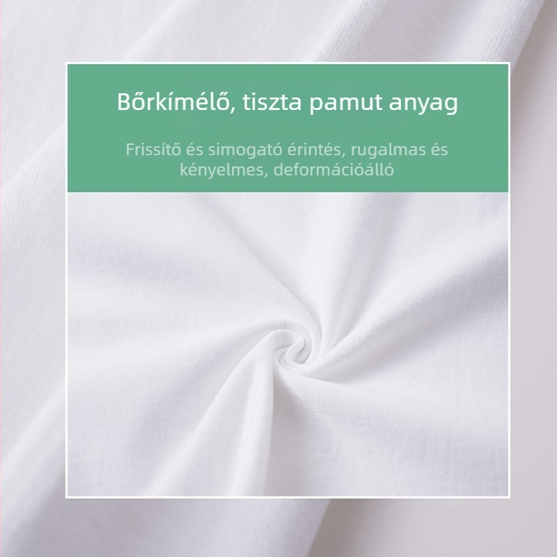 Youbaiyi koreai stílusú crop póló, kapucnival, 95% pamut, rövid ujjú, egyszínű, sál-gallér, nyár 2025