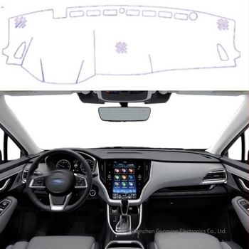 Műszerfal anti-glare és napvédő matrac Subaru Outback 2020-2025 - poliészter flanel velúr