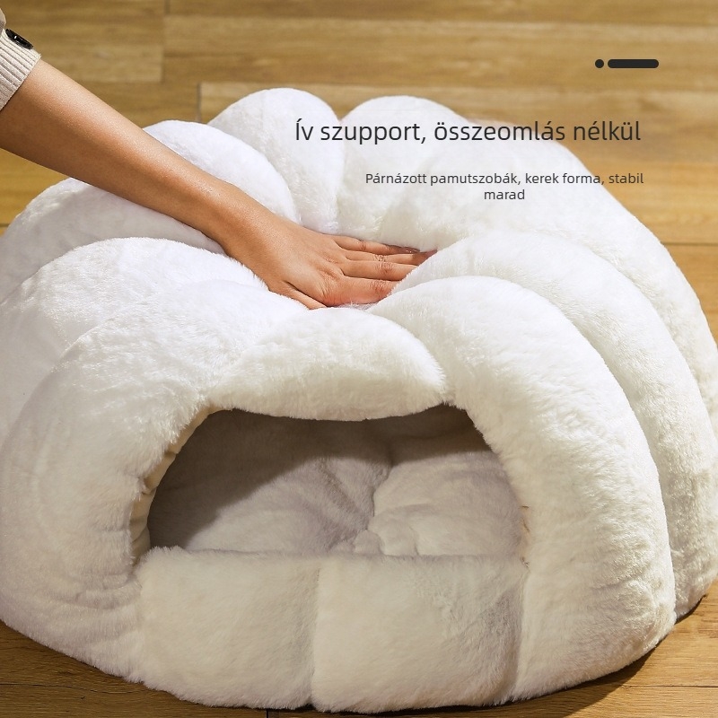 Da Da Bear Kutyáknak Szánt Pet Nest – Puha PP Pamut Imitációs Nyúlanyag