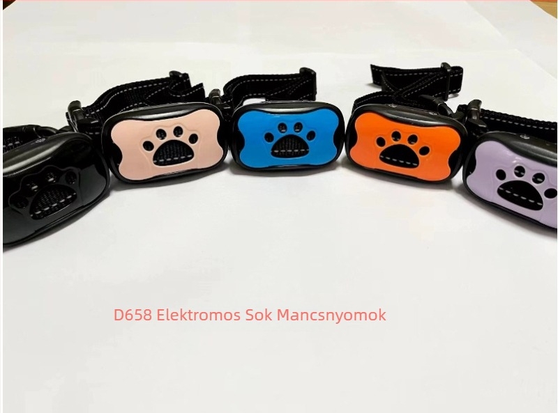 Intelligens kisállat-edző nyakörv automata vibrációval, figyelmet az áramütésre és újratölthető akkumulátorral