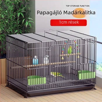 Vasból készült madárketrec – Huameilong, Hebei eredetű, autorizált magánmárka, madarak számára