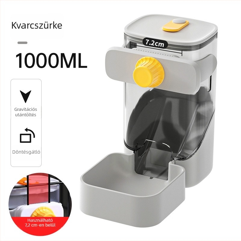 Automata függő ivó- és etetőkészlet macskáknak és kutyáknak
