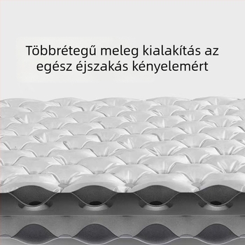 Runway ultrakönnyű hordozható felfújható matrac, magas R-érték, 680 g, felfújási mód: felfújható zsák