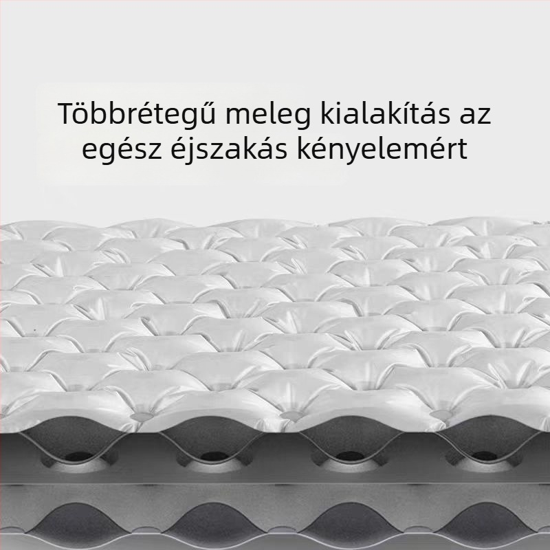 Runway ultrakönnyű hordozható felfújható matrac, magas R-érték, 680 g, felfújási mód: felfújható zsák