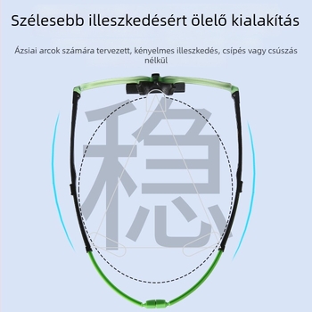 Védő sport szemüveg mágneses kerettel futáshoz, kerékpározáshoz, kosárlabdához, futballhoz és tollaslabdához – TR anyag, teljes keret, modell TR9016